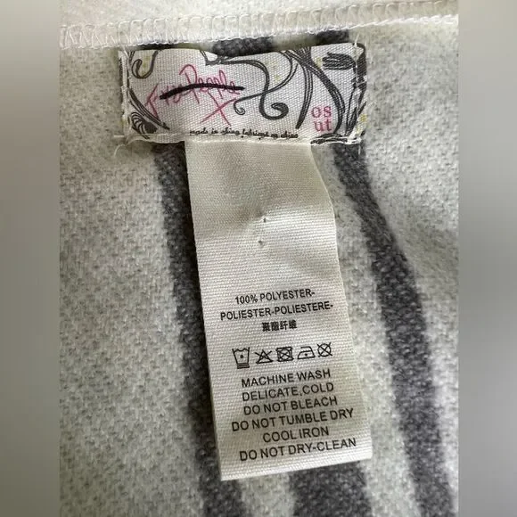 Free People Mountain Top Striped Poncho - Picture 7 of 8